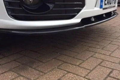 VW T5 Sportline FL Front Splitter ABS Plastic Gloss Black