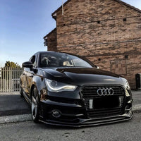 Audi SL 8X Low Splitter Kit Gloss Black ABS Plastic