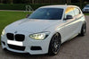 BMW 1 SERIES F20 PRE FL Front Splitter ABS Plastic Gloss Black