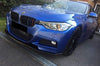 BMW F30 M - SPORT Front Splitter ABS Plastic Gloss Black