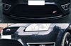 Ford Focus MK2 ST Face Lift Front Splitter & Side Skirts Gloss Black ABS Plastic