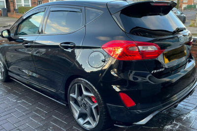 Fiesta ST MK8 ST/ST Line Low Splitter Kit Gloss Black ABS Plastic