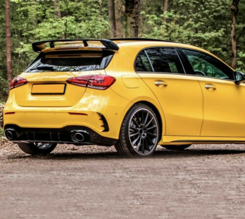 MERCEDES W176 Aclass  A45 AMG Spoiler ABS Plastic Gloss Black