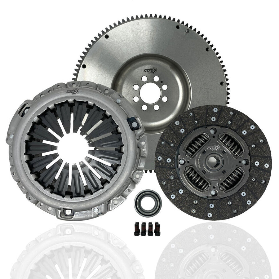 WhiteBox Performance 1998-2007 Land Rover TD5 Models HD Uprated Organic Clutch and Solid Flywheel