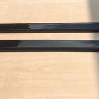 2013 Volkswagen Golf MK7 GTI Front Splitter Kit Gloss Glack ABS Plastic (Inc Sideskirts)
