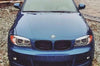 BMW E82/E88 M-SPORT  Front Splitter ABS Plastic Gloss Black