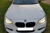 BMW 1 F20 Pre-Facelift Low Splitter Kit Gloss Black ABS Plastic