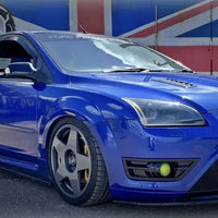 Ford Focus ST MK2 PRE FL Front Splitter Gloss Black ABS Plastic