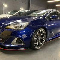 Vauxhall Astra J VXR Splitter Kit ABS Plastic (Gloss Black)