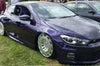 2008-2014 Volkswagen Scirocco MK3 Front Splitter ABS Plastic Gloss Black