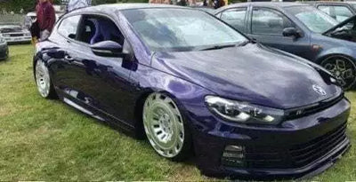 2008-2014 Volkswagen Scirocco MK3 Front Splitter ABS Plastic Gloss Black