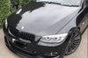 BMW M-SPORT E92,93 ARKYM FL Front Lower Bumper Splitter Body Molding Trim ABS Plastic Gloss Black