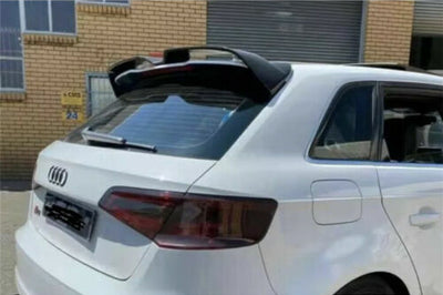 Audi 8V A3.S3 13,20 Rear Trunk Lid Upper Roof Spoiler Wing Gloss Black