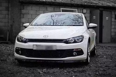 2008-2014 Volkswagen Scirocco MK3 Front Splitter ABS Plastic Gloss Black