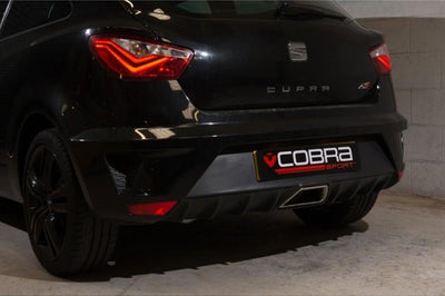 Cobra Exhausts - Seat Ibiza Cupra 1.8 TSI (16-18) Turbo Back Performance Exhaust