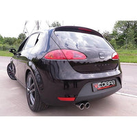 Cobra Exhausts - Seat Leon Cupra Mk2 1P 2.0 T FSI (06-12) Turbo Back Performance Exhaust