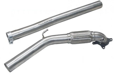 Cobra Exhausts - Seat Leon FR Mk2 1P 2.0 T FSI (06-13) Sports Cat / De-Cat Front Downpipe Performance Exhaust