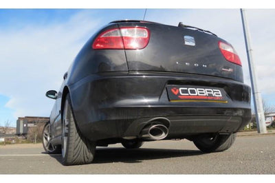 Cobra Exhausts - Seat Leon Cupra R Mk1 1M (02-05) 3" Turbo Back Performance Exhaust