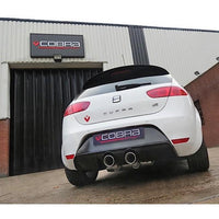 Cobra Exhausts - Seat Leon Cupra R Mk2 1P 2.0 T FSI (10-12) Turbo Back Performance Exhaust