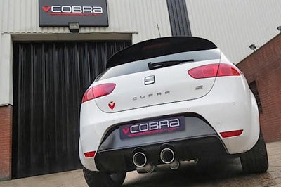 Cobra Exhausts - Seat Leon Cupra R Mk2 1P 2.0 T FSI (10-12) Turbo Back Performance Exhaust