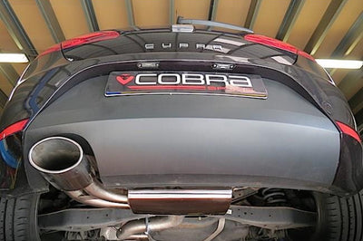 Cobra Exhausts - Seat Leon Cupra Mk2 1P 2.0 T FSI (06-12) Turbo Back Performance Exhaust