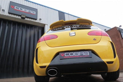 Cobra Exhausts - Seat Leon FR Mk2 1P 2.0 TFSI (06-13) Turbo Back Performance Exhaust