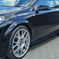 Maxton Design - SIDE SKIRTS DIFFUSERS OPEL ASTRA H (FOR OPC / VXR)