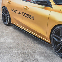 Maxton Design - RACING SIDE SKIRT SPLITTERS FORD FOCUS MK4 ST/ MK4 ST LINE (2019-)