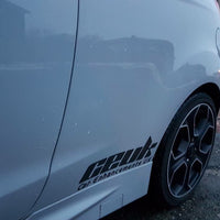 CEUK side skirt livery