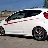 Maxton Design - Rear Side Splitters Ford Fiesta ST / ST-Line / Zetec S Mk7 FL