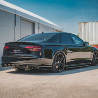 Maxton Design - REAR SIDE SPLITTERS V.2 AUDI S8 D4 FACELIFT (2015-2017)