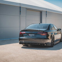 Maxton Design - REAR SIDE SPLITTERS V.2 AUDI S8 D4 FACELIFT (2015-2017)
