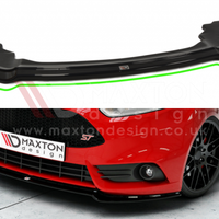 Maxton Design - FRONT SPLITTER V.3 FIESTA MK7 ST FACELIFT 2013-2017