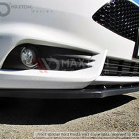 Maxton Design - FRONT SPLITTER V.1 FIESTA MK7 ST FACELIFT 2013-2017
