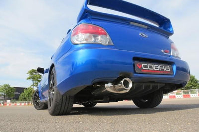 Cobra Exhausts - Subaru Impreza WRX/STI Turbo (01-07) Track Turbo Back Performance Exhaust
