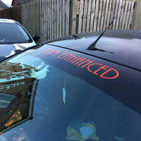 Enhanced Nation Sunstrip – Official CEUK Car Club Vinyl