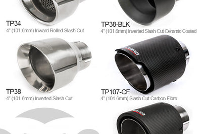 Cobra Exhausts - Audi A3 (8P) 2.0 TDI 2WD (2008-12) (5 Door) Single Tip Cat Back Performance Exhaust