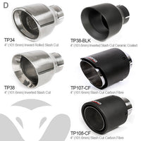 Cobra Exhausts - Ford Mustang 2.3 EcoBoost Convertible (2018>) 2.5