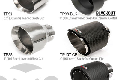 Cobra Exhausts - Mini (Mk3) Cooper S / JCW (F56 LCI) Facelift 3" Venom Cat Back Performance Exhaust