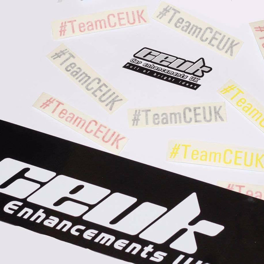 #TeamCEUK Sticker – Official Supporter Vinyl | Multiple Colours