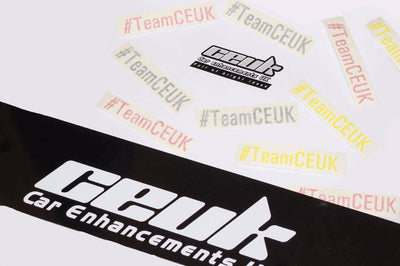 #TeamCEUK Sticker – Official Supporter Vinyl | Multiple Colours