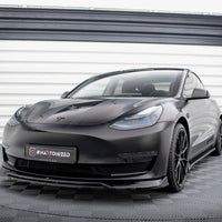 Maxton Design - FRONT SPLITTER V.3 TESLA MODEL 3 (2017-2023)