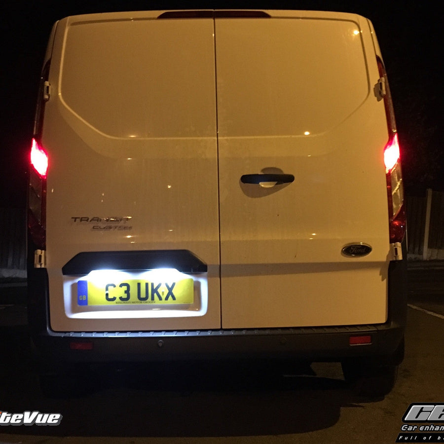 Transit Custom LED Number Plate Light – Sealed Unit | CEUK (501 | T10 | W5W)