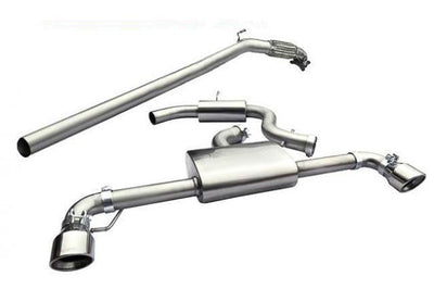 Cobra Exhausts - VW Scirocco R 2.0 TSI (09-18) Turbo Back Performance Exhaust