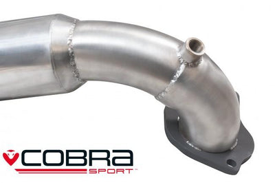 Cobra Exhausts - Vauxhall Astra J VXR (12-19) Front Pipe & Primary Sports Cat / De-Cat Exhaust