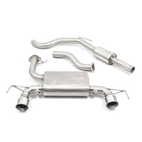 Cobra Exhausts - Vauxhall Corsa D VXR Nurburgring (07-09) Cat Back Performance Exhaust