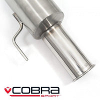 Cobra Exhausts - Vauxhall Corsa D 1.2 & 1.4 (07-14) Rear Box Performance Exhaust