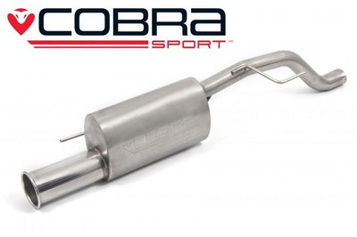 Cobra Exhausts - Vauxhall Corsa D 1.2 & 1.4 (07-14) Rear Box Performance Exhaust