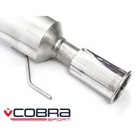Cobra Exhausts - Vauxhall Corsa D 1.6 SRI (10-14) Cat Back Performance Exhaust