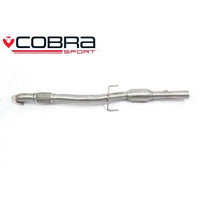 Cobra Exhausts - Vauxhall Corsa D VXR (07-09) Secondary Sports Cat / De-Cat Front Pipe Performance Exhaust